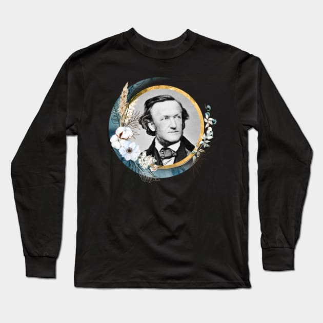 Richard Wagner Long Sleeve T-Shirt by TheMusicophile